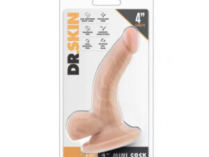 DILDO DR. SKIN 4 INCH MINI COCK BEIGE