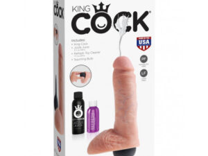 DILDO CU EJACULARE KC 8" FLESH