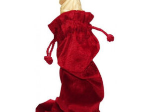 SACULET VELVET STORAGE BAG, RED