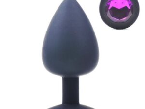 BUTT PLUG SILICON EXTRA THICK 9.5 CM