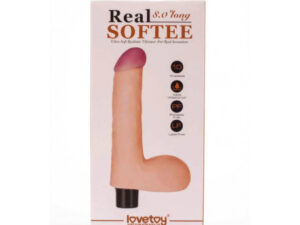 VIBRATOR REAL SOFTEE DILDO 4
