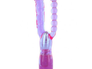 VIBRATOR PURPLE XCEL DOUBLE PENETRATING