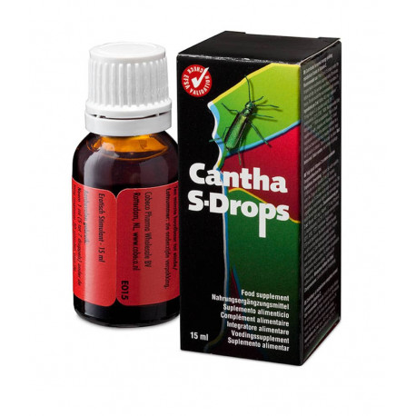 PICATURI AFRODISIACE CANTHA S-DROPS – 15 ML